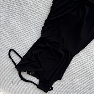 Norma Kamali Black Wedding Dress